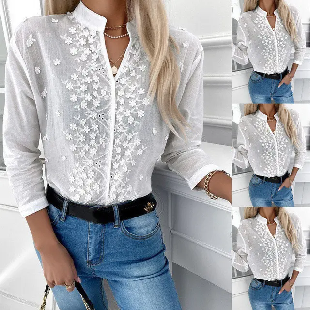 ¿Cuál es la mejor forma de vestir una camisa blanca de mujer para un evento formal?插图