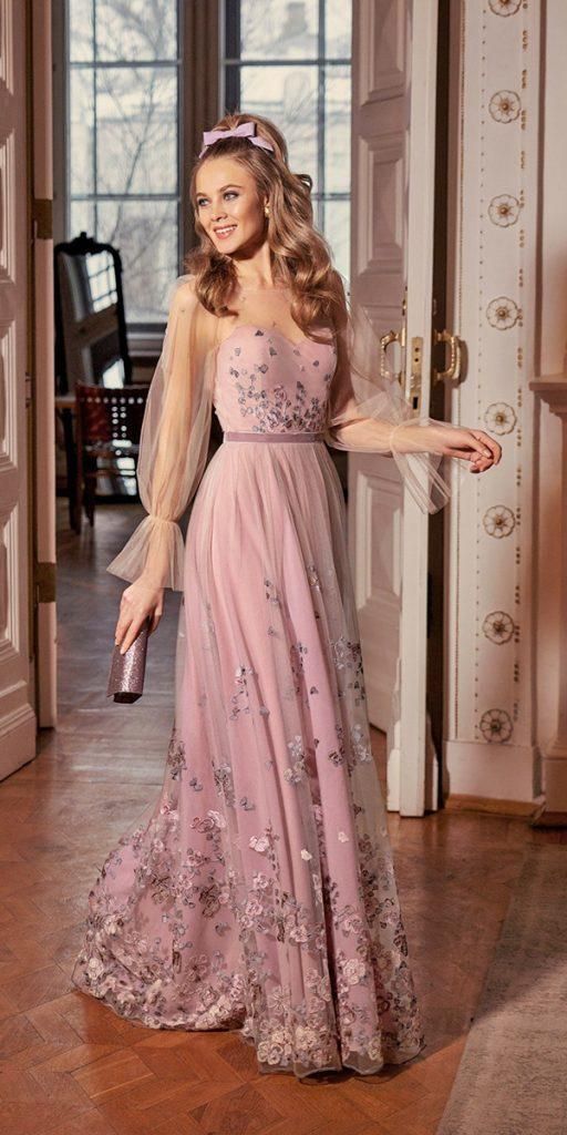 formal wedding guest dresses with sleeves