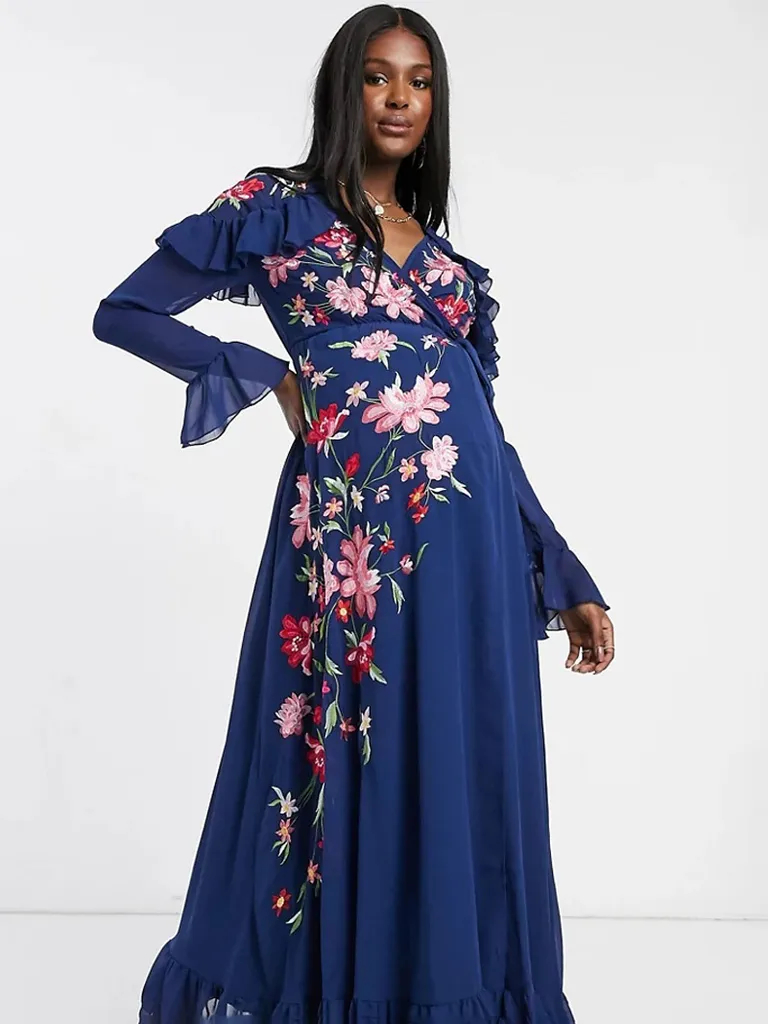 maxi dresses for wedding guest