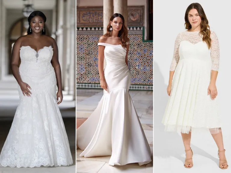 wedding dresses over 60