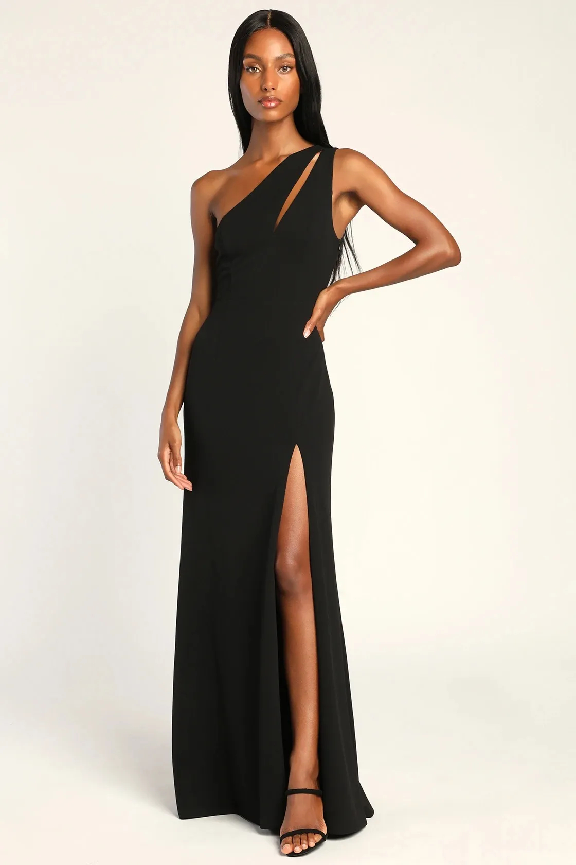 wedding guest dresses black