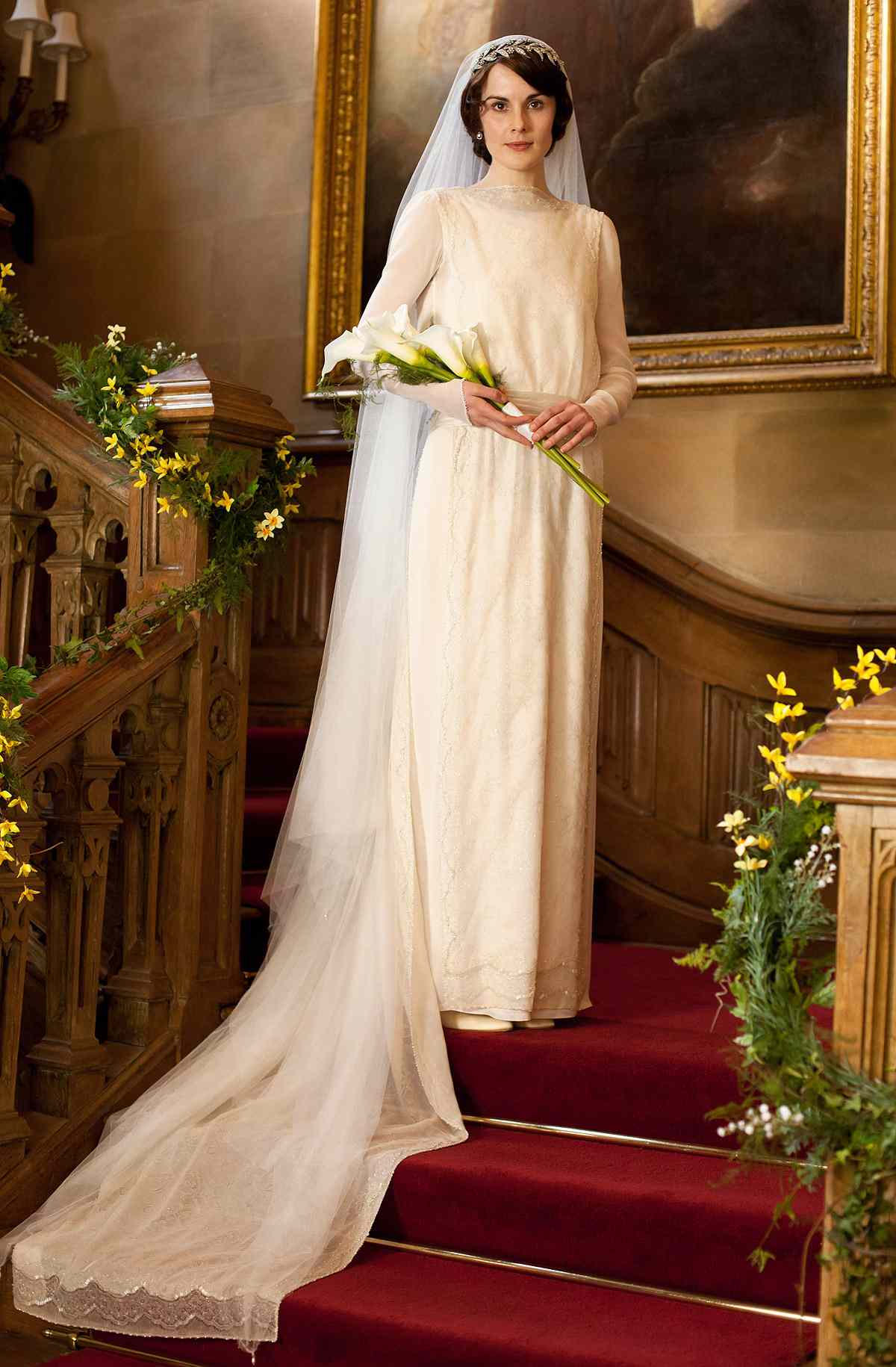 Downton abbey wedding dresses: Timeless Elegance and Vintage插图4