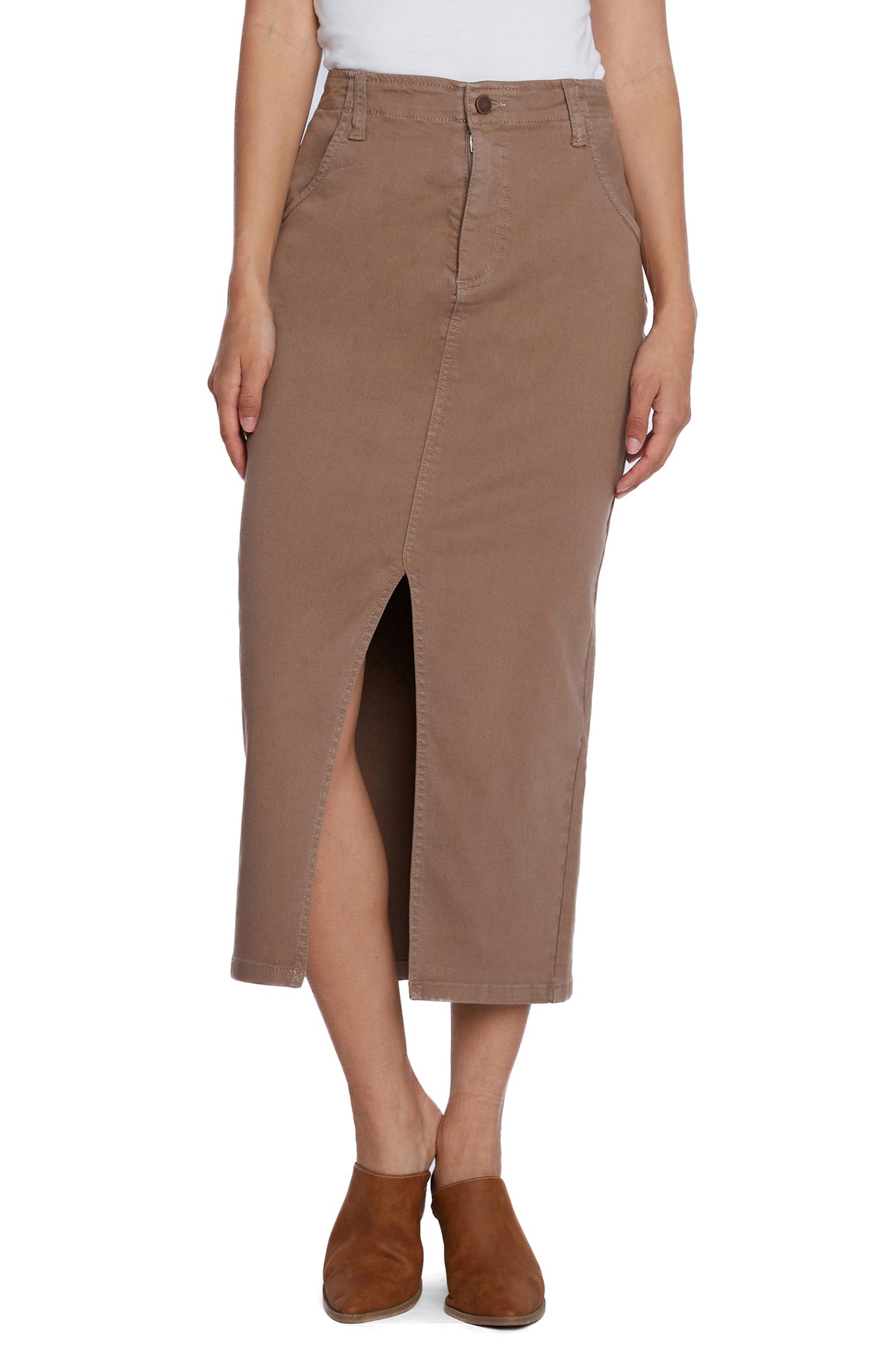brown skirts