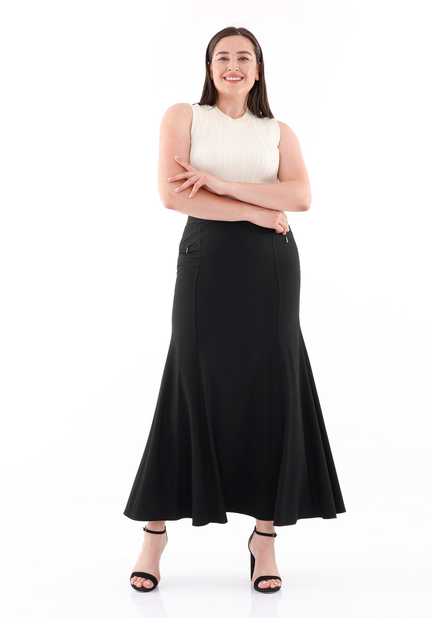Plus size long skirts: Flattering Fashion for Every Occasion插图1