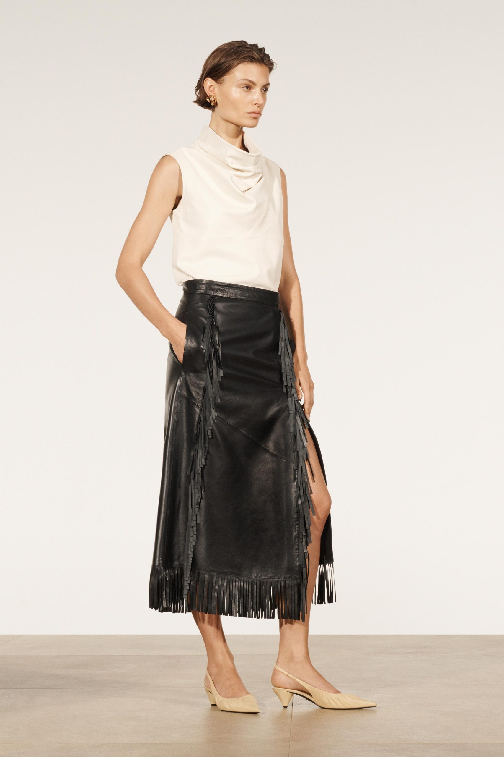 leather skirts for women