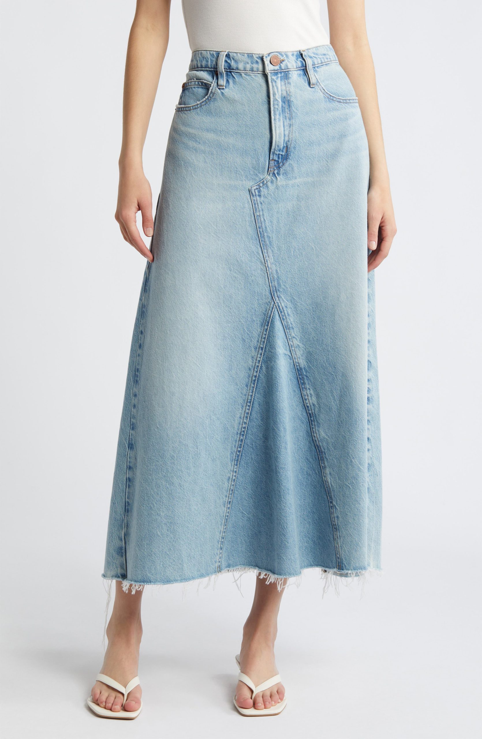 Womens denim skirts