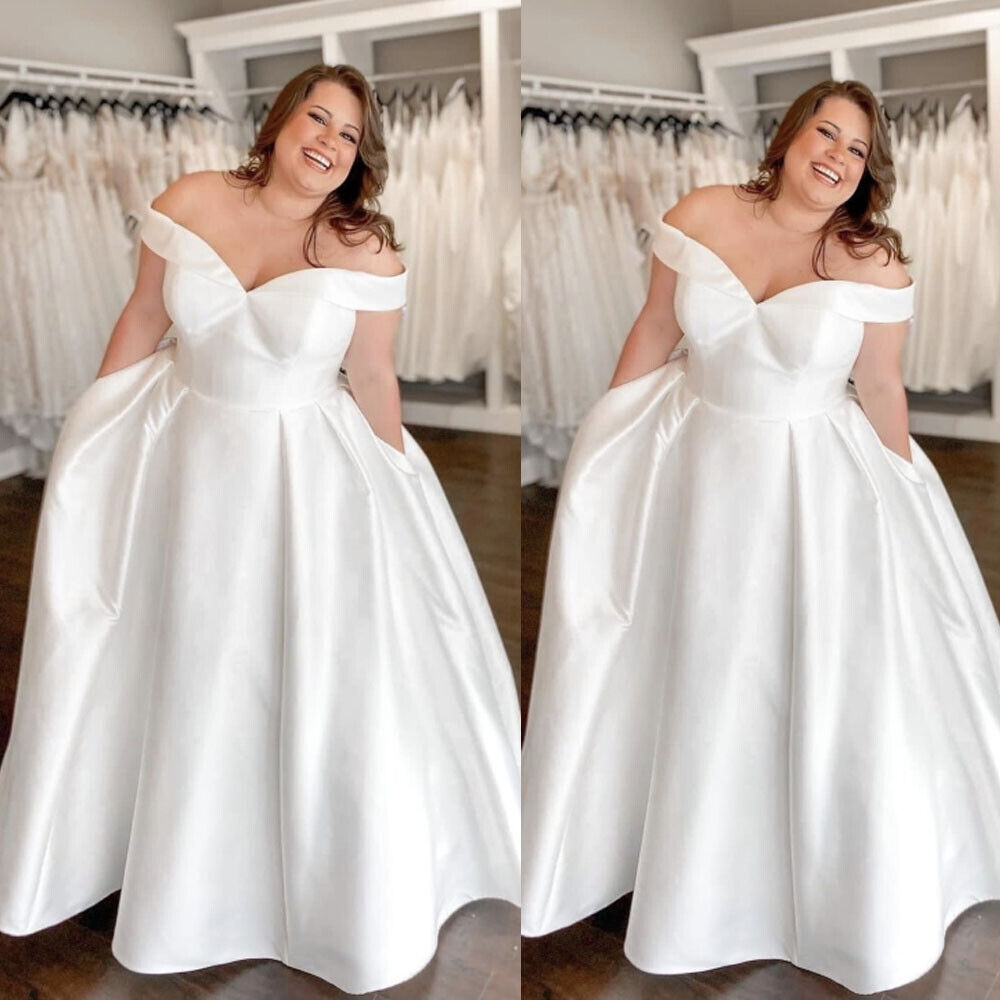 Elegant Plus Size Wedding Dresses for the Minimalist Bride缩略图