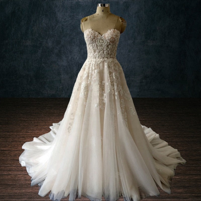 beaded wedding dresses