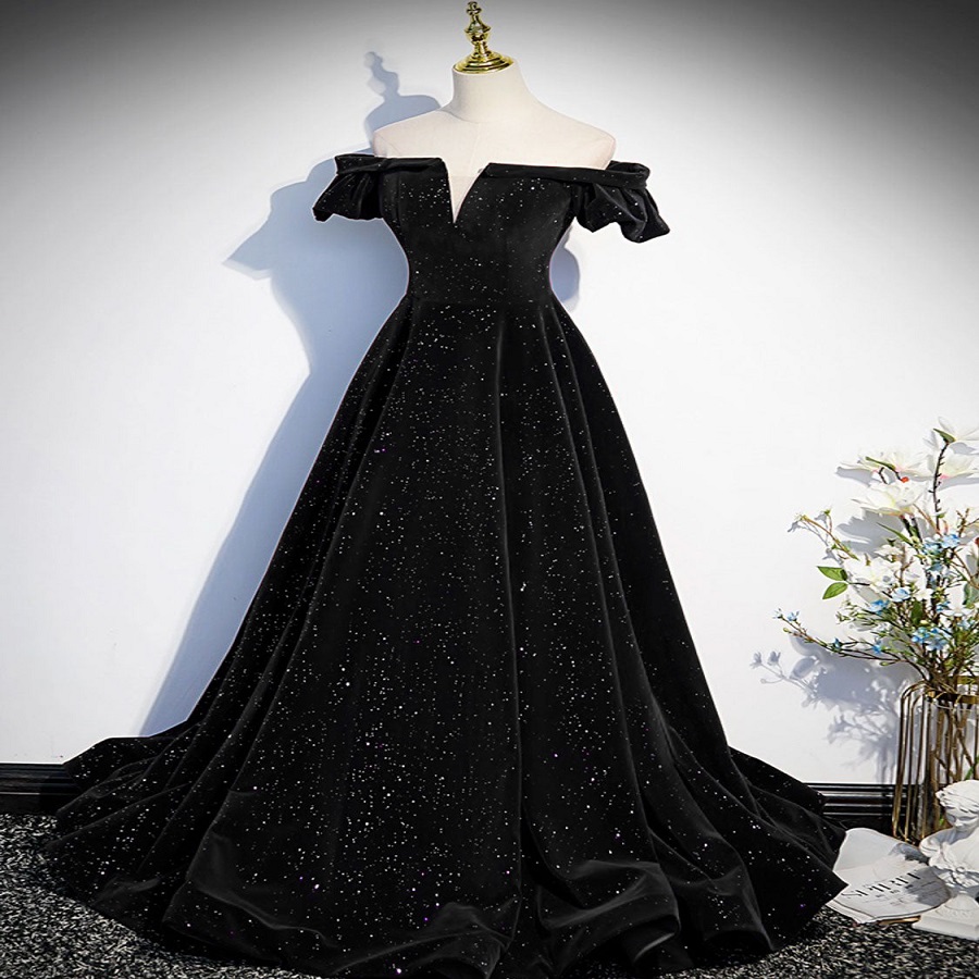 Black Formal Dresses Long