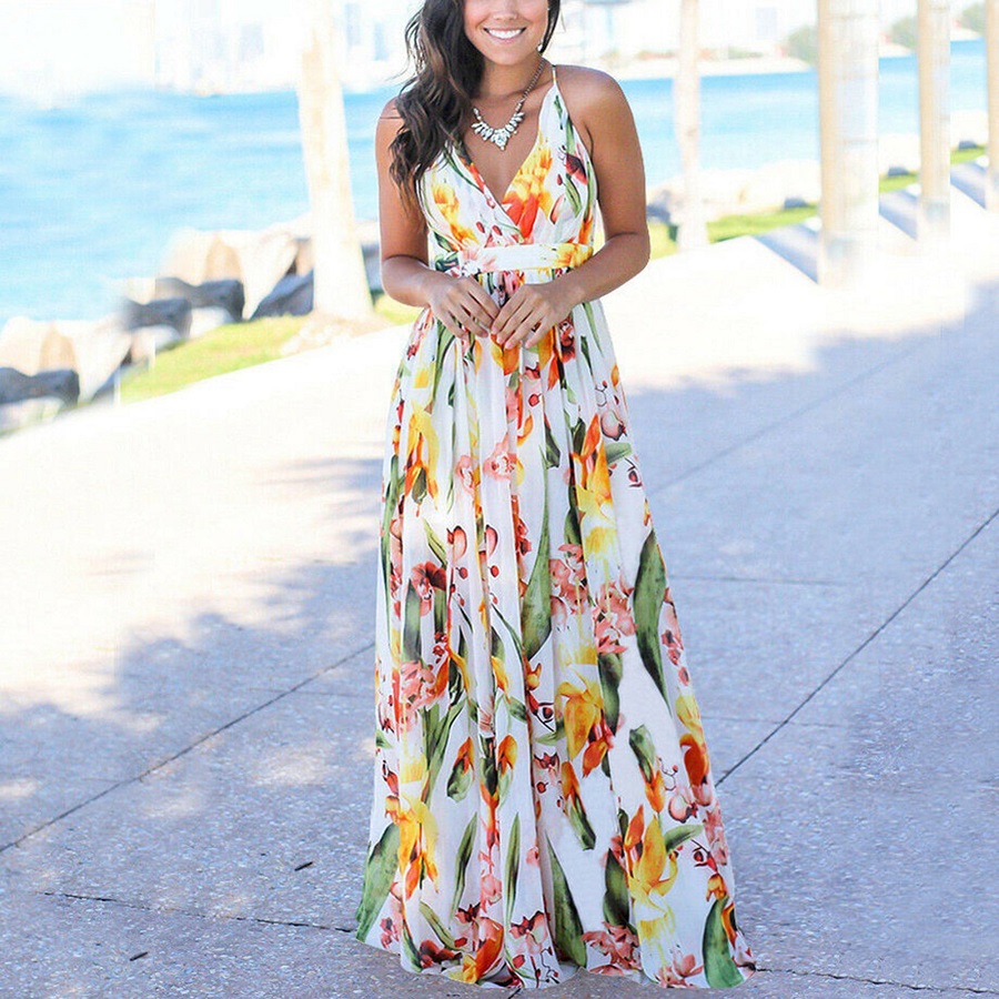 Long Floral Dresses